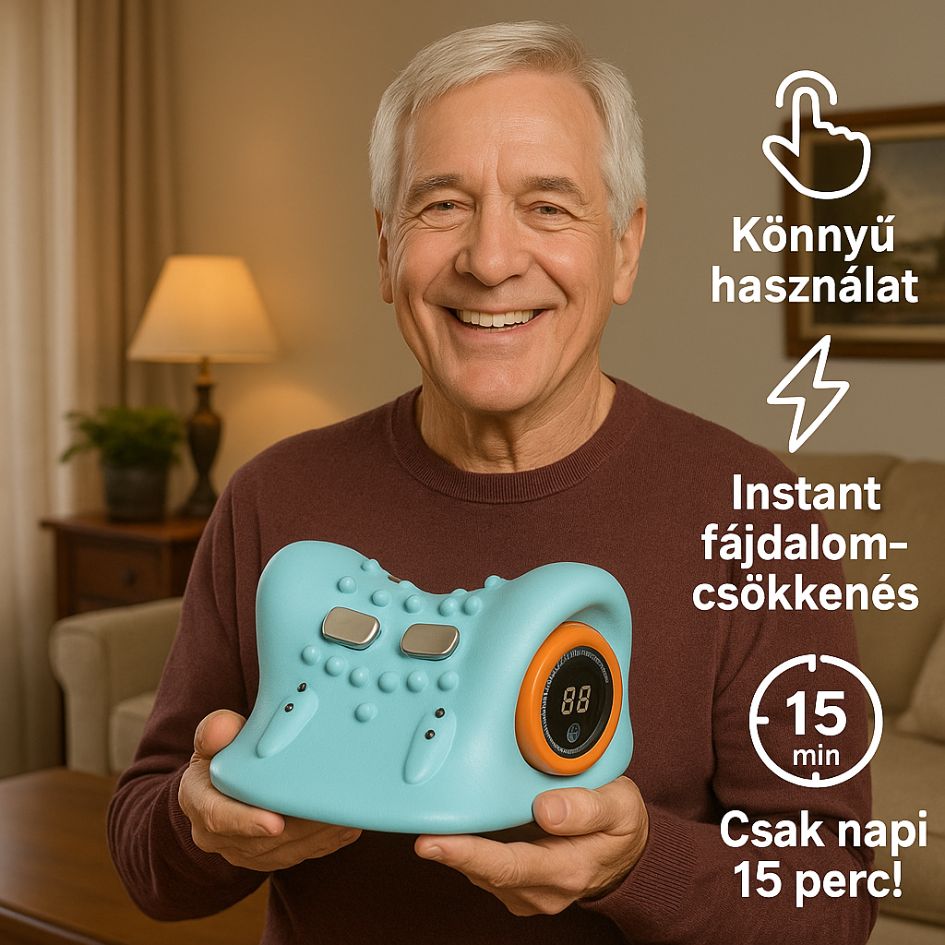 NyakDoki 2.0 - Masszázs, EMS Stimuláció, Akupresszúra, Melegítés, Nyújtás