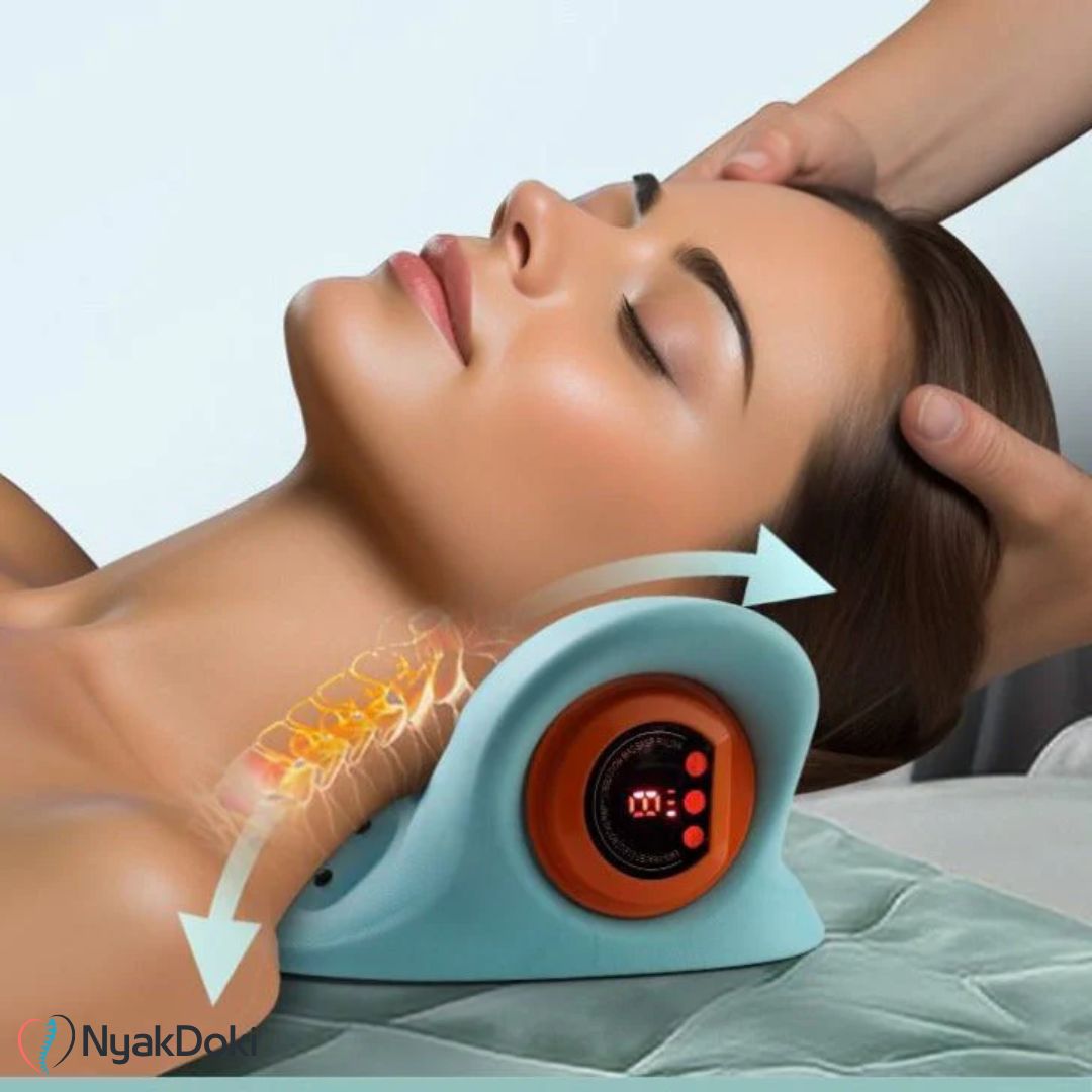 NyakDoki 2.0 - Masszázs, EMS Stimuláció, Akupresszúra, Melegítés, Nyújtás