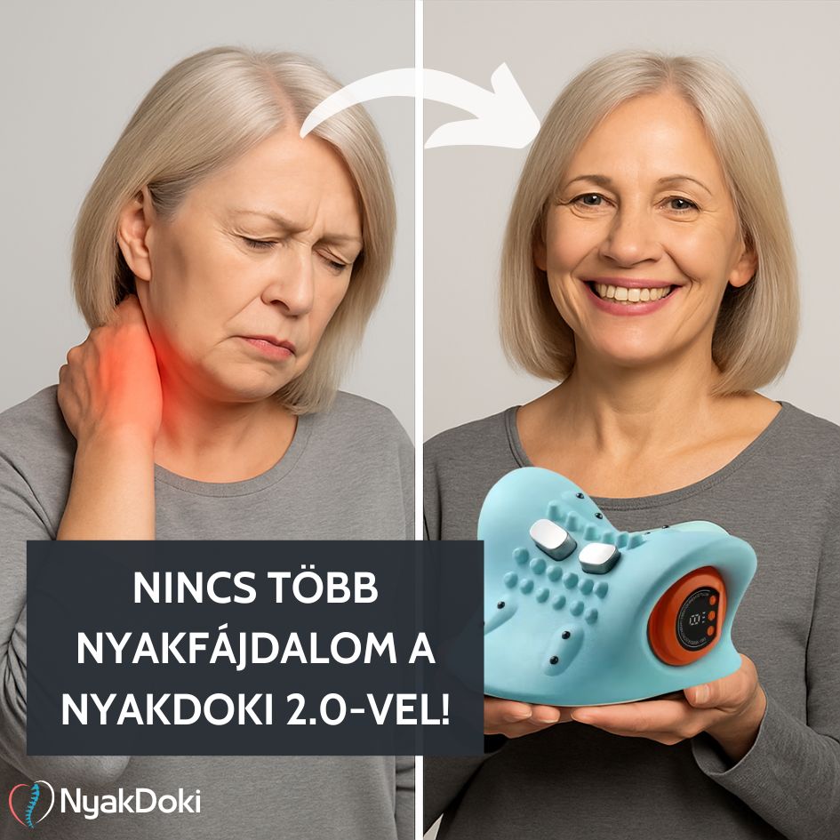 NyakDoki 2.0 - Masszázs, EMS Stimuláció, Akupresszúra, Melegítés, Nyújtás