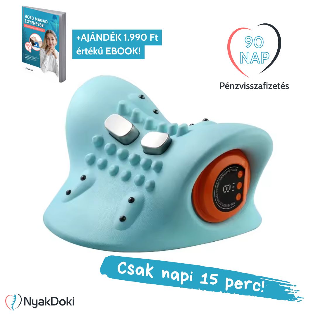 NyakDoki 2.0 - Masszázs, EMS Stimuláció, Akupresszúra, Melegítés, Nyújtás