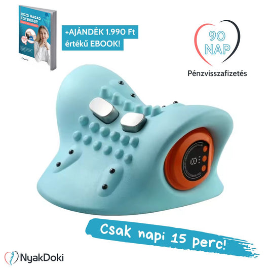 NyakDoki 2.0 - Masszázs, EMS Stimuláció, Akupresszúra, Melegítés, Nyújtás