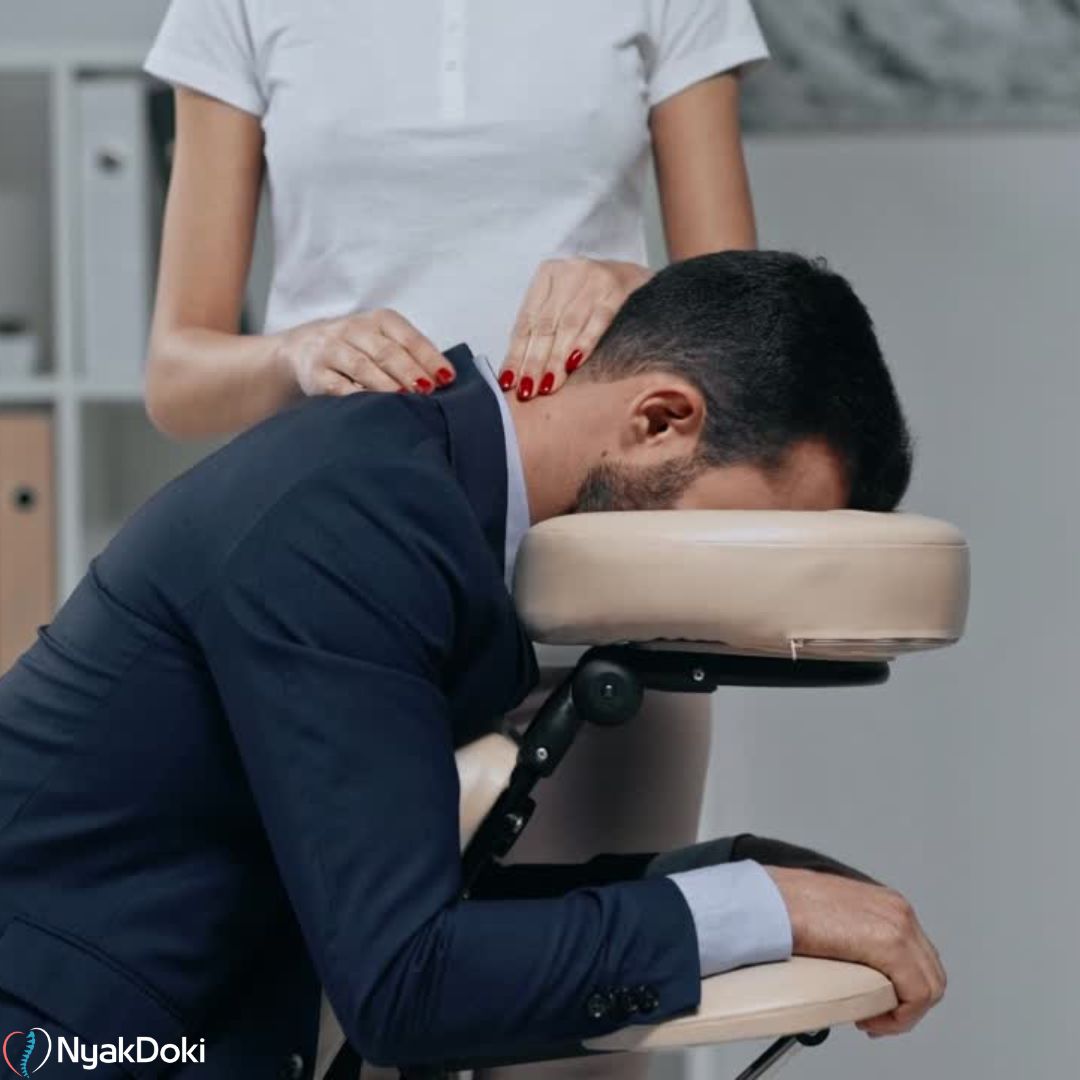 NyakDoki Elektromos Masszírozó Nyaki- és Vállfájdalmakra