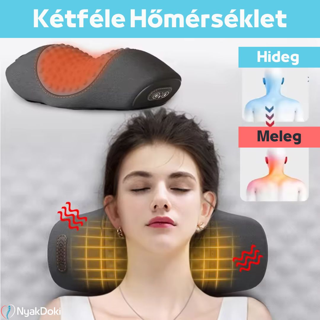 NyakDoki Elektromos Masszírozó Nyaki- és Vállfájdalmakra