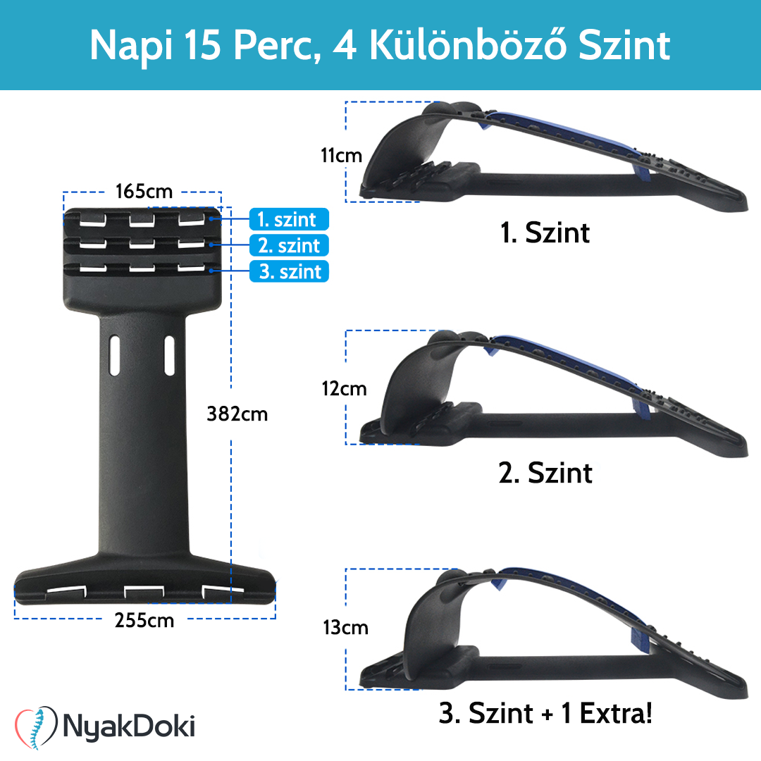 NyakRelax Nyak- és Váll-Lazító Pad